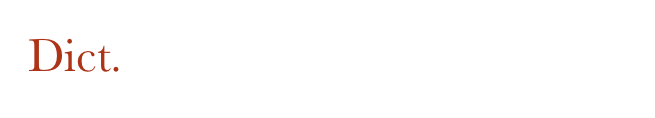 Dict. Chrono